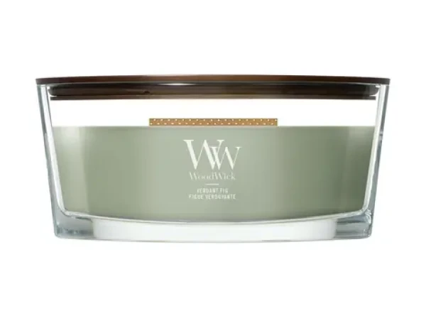 Woodwick Verdant Fig sviečka loď (5038581183398)