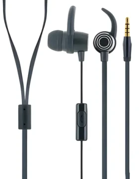 Schwaiger slúchadlá do uší čierna / Slúchadlá do uší / s mikrofónom / 3,5 mm jack / 1,2 m (KH470S513)