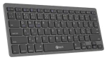 C-tech KB-120S / Klávesnica / Bezdrôtová / Bluetooth + 2,4 GHz / 78 tichých kláves (KB-120S)