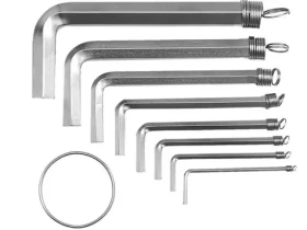 Vorel Sada kľúčov imbus 2-10 mm 8 ks / Sada kľúčov / Imbus / 2-10 mm / 8 ks / CrV oceľ