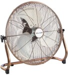 Kenex ventilátor podłogowy 18"/45cm 200W cyrGuľator MIEDZIANY