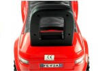 Mamido Mamido Detské odrážadlo auto Range Rover style červené Gumové kolesá