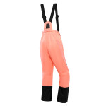 Dětské lyžařské kalhoty s membránou ptx ALPINE PRO FELERO neon salmon 104-110