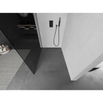MEXEN/S - Kyoto L Sprchová zástena WALK-IN 70 x 200, grafit, grafit metal 800-070-103-95-40