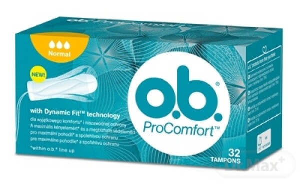 O.B. Procomfort normal hygienické tampóny 32 ks