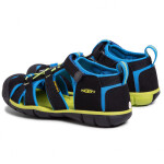 Keen Seacamp II Black/brilliant blue AD (CNX) barefoot sandále 37 EUR