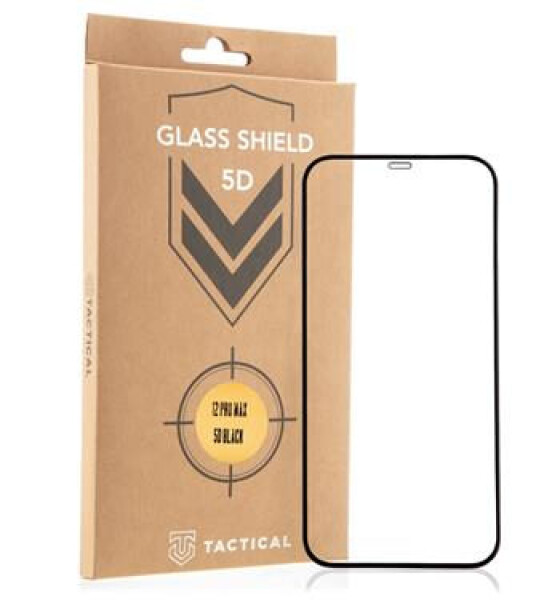 Tactical Glass Shield 5D sklo pre Apple iPhone 13 Pro Max čierna (8596311155383)