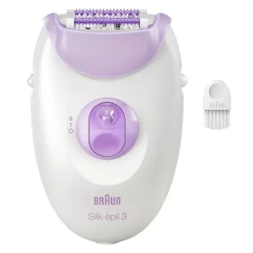 Braun SE3-000 Silk épil 3 fialová / Epilátor / 20 pinziet (SE3-000)