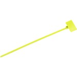 TRU COMPONENTS TC-6646436 značenie káblov Potlačiteľná plocha: 20 x 13 mm žltá 100 ks; TC-6646436