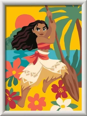 Ravensburger 120232643 CreArt Vaiana a jej dobrodružstvo