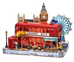 2KIDS TOYS 3D drevená skladačka Miniatúrna scéna Londýn