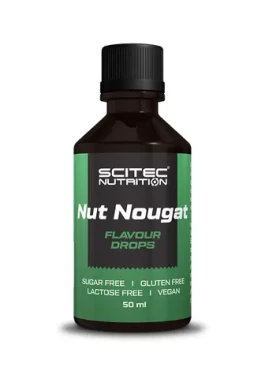 Scitec Nutrition Flavour Drops orechový nugát 50 ml (14219)
