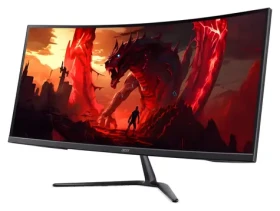 34" Acer Nitro ED340CUR W0bmiipx čierna / Monitor / VA / UWQHD / 240Hz / 1ms / HDR10 (UM.CE0EE.015)