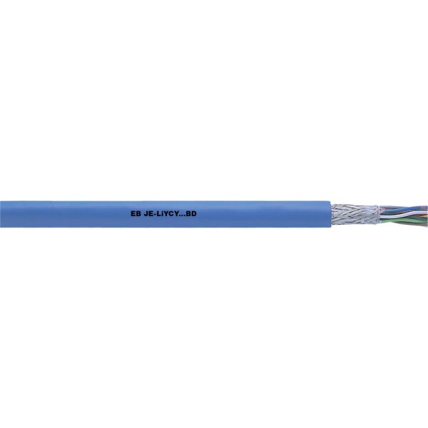 LAPP 34223/500 dátový kábel UNITRONIC® SENSOR LiYCY...BD 12 x 2 x 0.5 mm² nebeská modrá 500 m; 34223/500