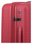 Stredný kufor na kolieskach Travelite Air Stripe M Red