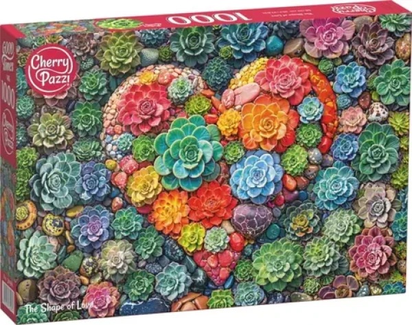 Cherry PAZZI Puzzle Srdce lásky