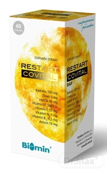 BIOMIN Restart covital day 60 kapsúl