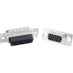 Conec 163X10189X D-SUB kolíková lišta 180 ° Pólov: 44 krimpované 1 ks; 163X10189X