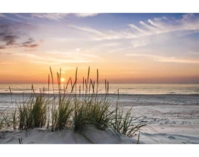 Obraz na stenu Západ slnka pri mori, 90x60 cm%