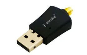 Gembird WNP-UA300P-02 čierna / Wi-Fi adaptér / 802.11bgn / USB 2.0 (WNP-UA300P-02)