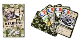 HRACIE KARTY Kvarteto Military Tanky