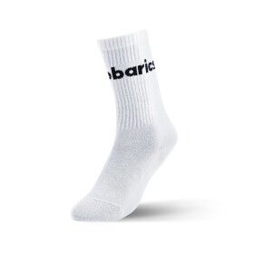 Be Lenka Ponožky barebarics crew white big logo, 1 pár Veľkosť ponožiek: 43-46 EU EUR