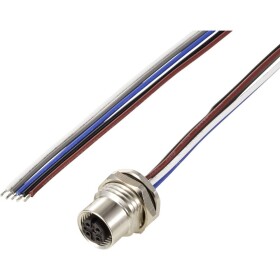 TRU COMPONENTS Vestavná zásuvka pre čidlo/aktuátor, TC-12833068, piny: 5, 0.5 m, 1 ks; TC-12833068