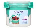 Sistema To Go Breakfast Dóza na desiatu s miskou a lyžičkou 530 ml zelená (8592001430815)