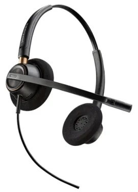 Poly EncorePro 525 M čierna / Náhlavná súprava / mikrofón / dve slúchadlá / USB-A (218275-01)