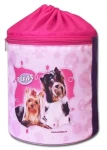 Emipo Vak na chrbát Pupies 34x23 cm / Vak na chrbát / okrúhly / vrecko na zips / sťahovacie šnúrky (S-5701-2.109)