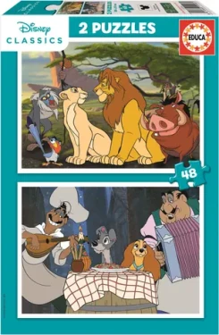 Educa Puzzle Disney Zvieratá