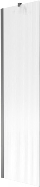 MEXEN/S - Next vaňová zástena FIX 50 x 150, prúžky, grafit metal 895-050-000-00-09-95