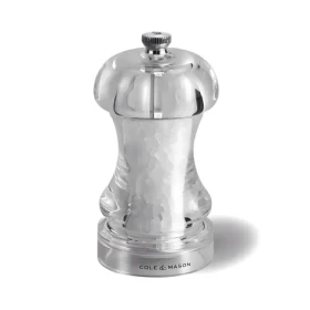 ColeMason Capstan Mlynček na soľ / 11,5 cm / akryl / keramický mlecí mechanizmus (H14502P)