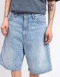 Carhartt WIP W' Brandon Short Blue heavy worn bleached M