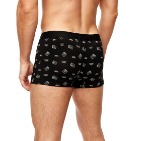 Noviti Boxerky BB006 Vzor M-2XL černé banány XXL
