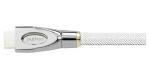 Python HDMI 2.0 kábel biela / HDMI kábel / 4K 4096×2160 px / 60 Hz / 0,5 m / nylonový oplet (GC-M0160)