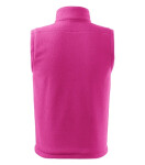 Next Fleecová vesta unisex fuchsiovo červená 2XL