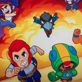 Cinereplicas Podložka pod myš Brawl Stars Ready to Brawl / Herné / Protišmyková (CR2543EPM)