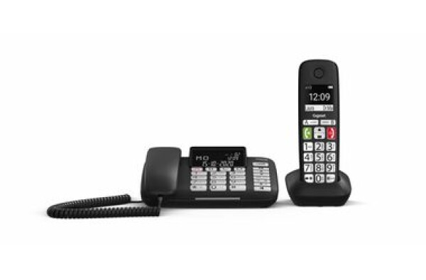 Gigaset DL780 Plus / Sada stolného telefónu a bezdrôtového slúchadla / DECT / GAP (TFFSSIDL78010)