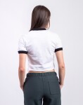 Carhartt WIP W' S/S Reminiscing Ringer T-Shirt White heavy stone wash M