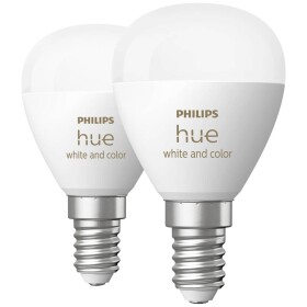 Philips HUE WACA LED Luster žiarovka 5.1W sada 2ks / E14 / 470lm / 2000-6500K / stmievateľné / IP20 (8719514491281)