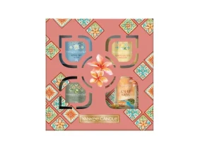 Yankee Candle Darčeková sada Tumbler malý + 3 votívne sviečky SS 2025 / Vonné sviečky