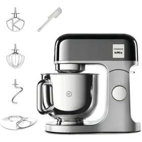 Kenwood kMix KMX760BC strieborná/čierna / Kuchynský robot / 1000 W / 5 l / nerezová misa / planetárne miešanie (0W20011396)
