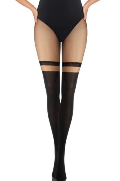 Dámske pančuchy FASHION 05/20 40-20 den Black - Sesto Senso 2/S černá