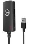 EDIFIER GS02 čierna / USB zvuková karta / 7.1 / USB-A / 3.5 mm jack / ENC / RGB / kábel 1.2 m (GS02-BLK)