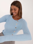 Jumper AT SW 2332 2.62 svetlo modrý S/M