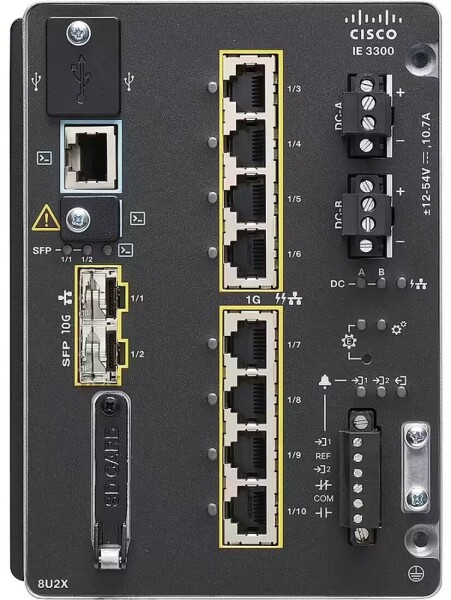 Cisco CATALYST IE3300 W/ 8 GE COPPER