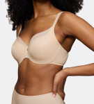 Dámska podprsenka BMU Illusion Curve Bra W01 - BROWN ecru 00NZ - TRIUMPH NUDE BEIGE 80F