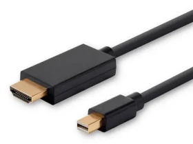 MicroConnect kábel Mini DisplayPort 1.2 (M) - HDMI (M) 2m čierna / 4K (MDPHDMI2B-4K)