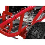 Mamido Detská benzínová motokára MUD MONSTER červená